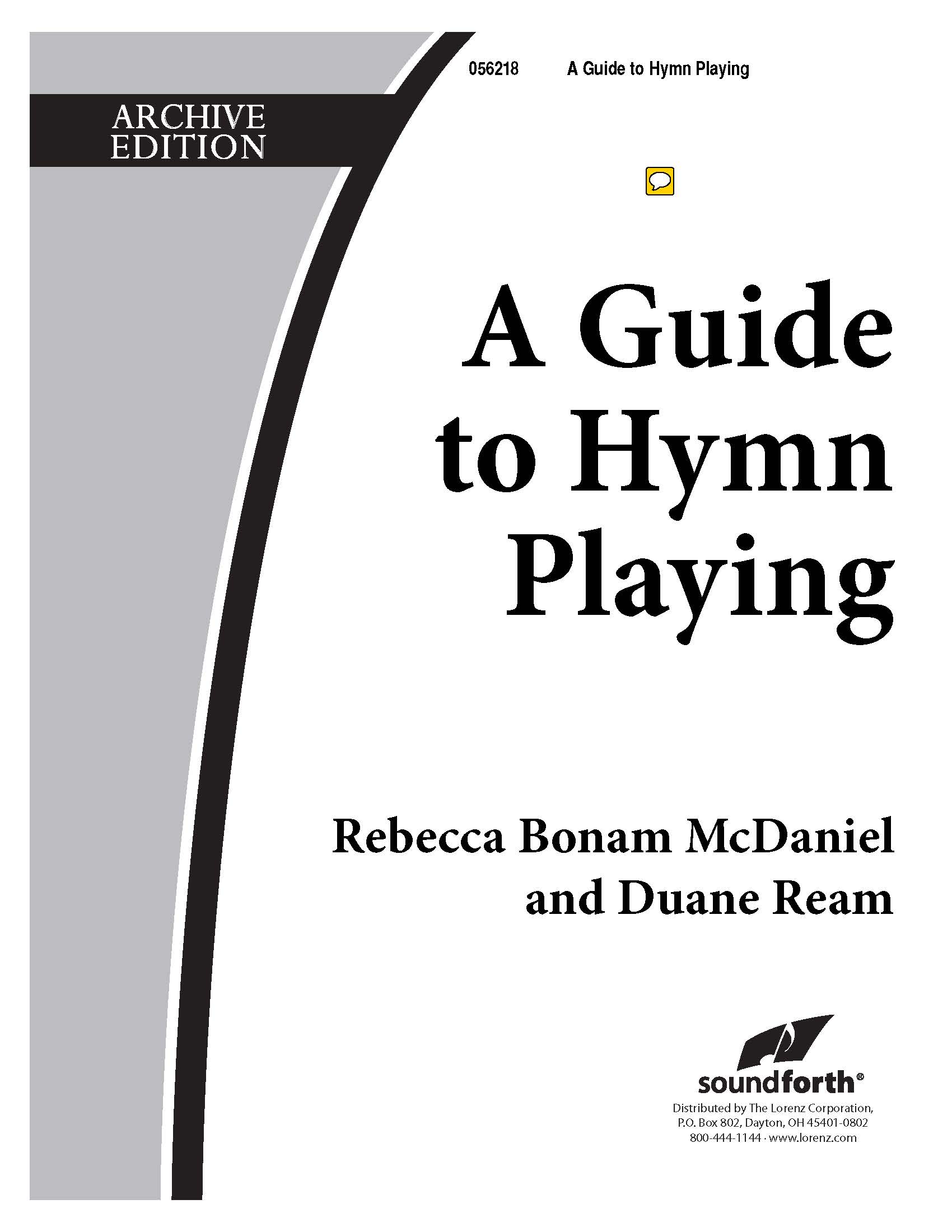 A Guide to Hymn Playing