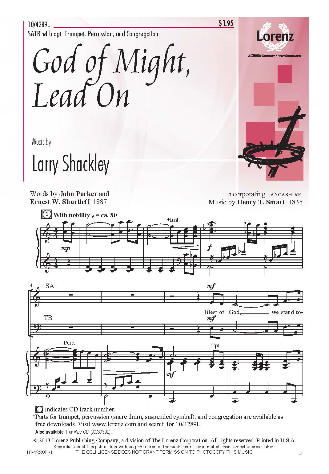 God of Might, Lead On