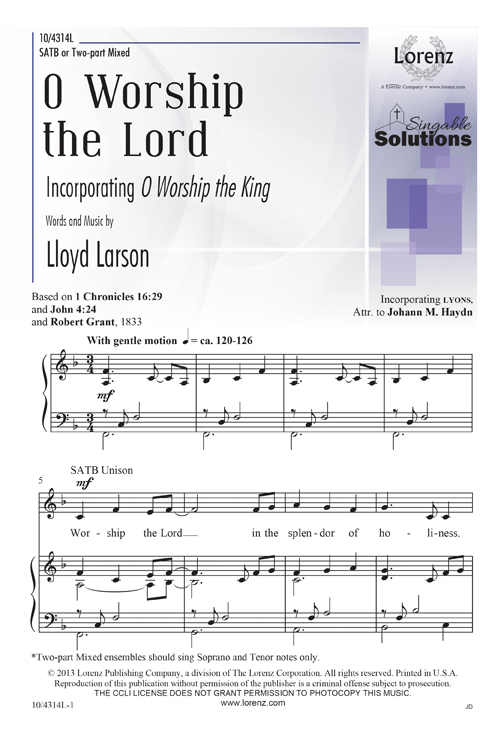 O Worship the Lord