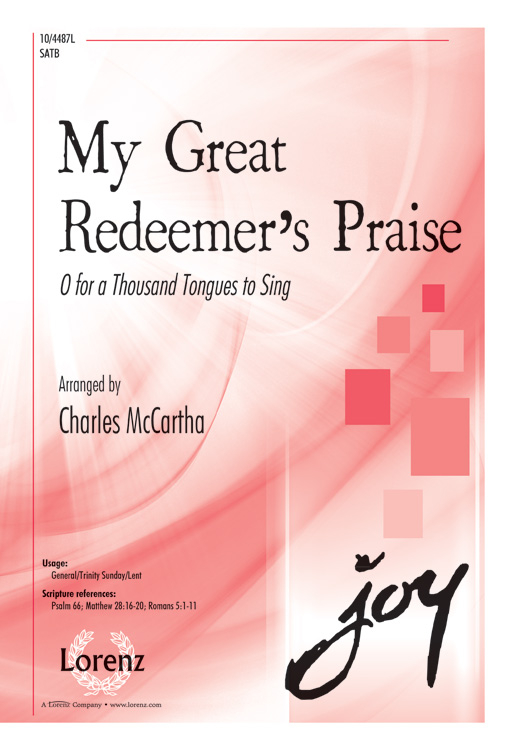 My Great Redeemer's Praise