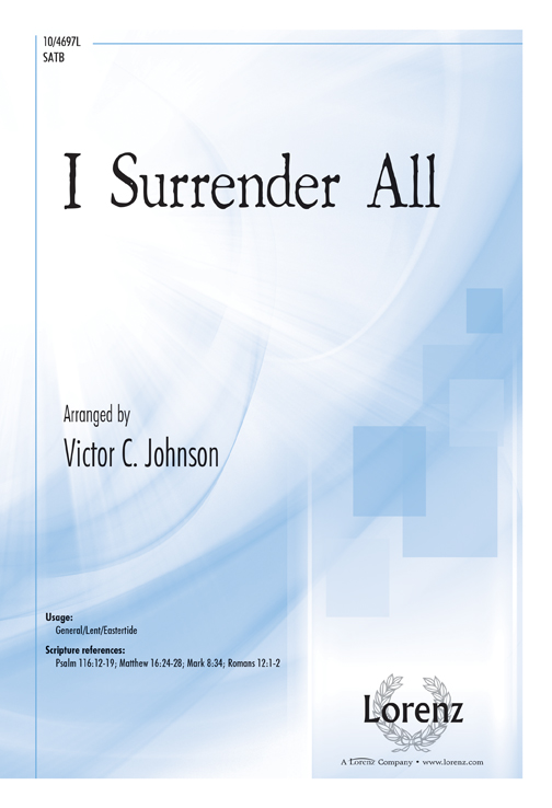 I Surrender All