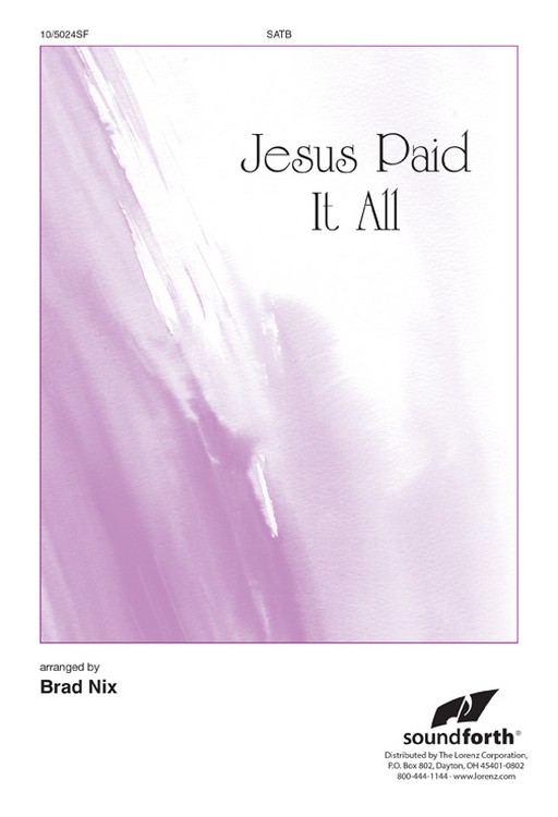 Jesus Paid It All