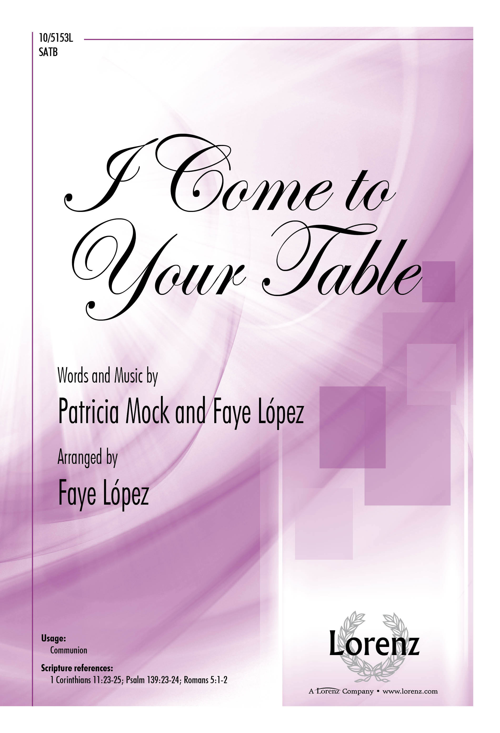 I Come to Your Table