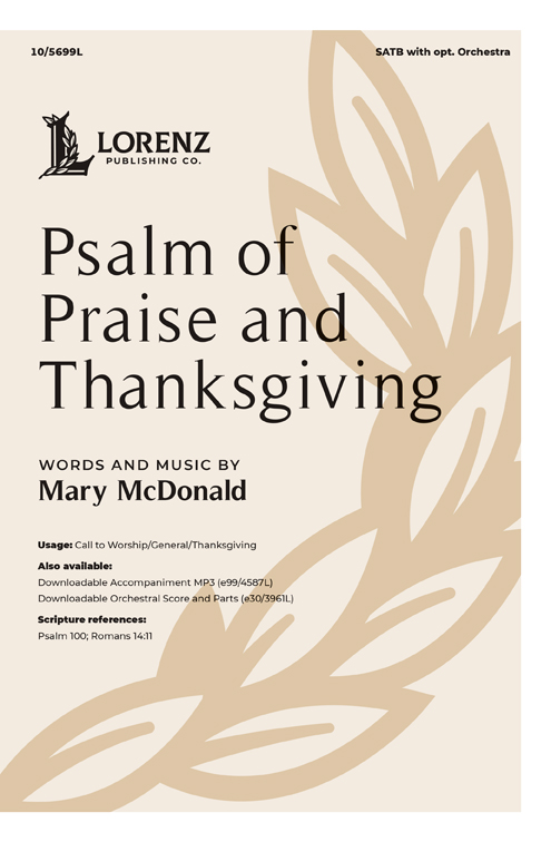 Psalm of Praise and Thanksgiving
