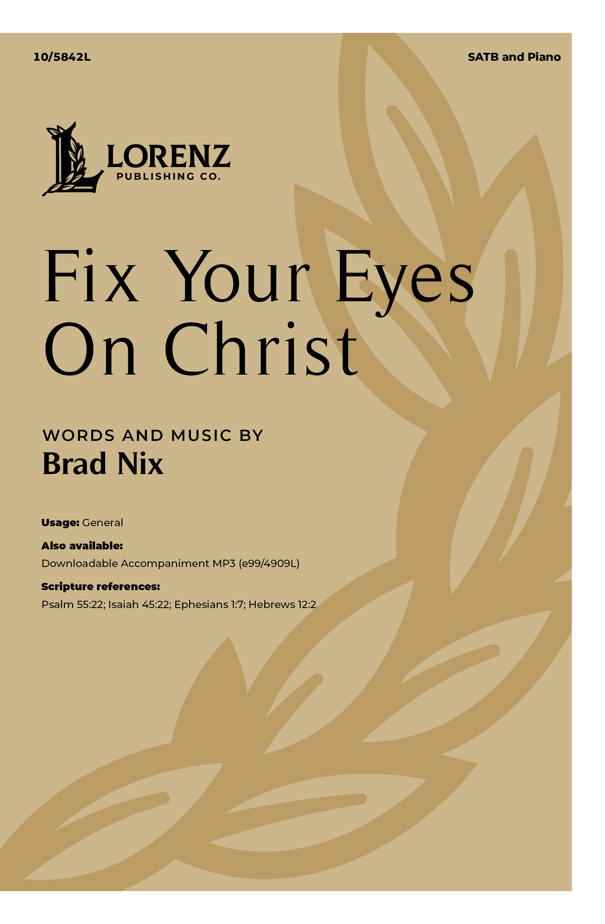 Fix Your Eyes On Christ