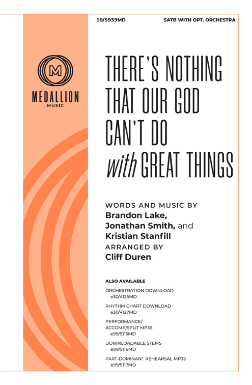 There's Nothing That Our God Can't Do with Great Things