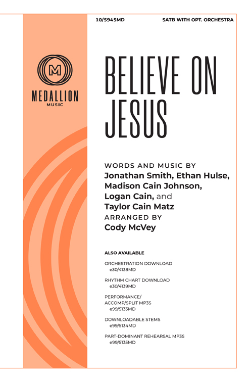 Believe on Jesus