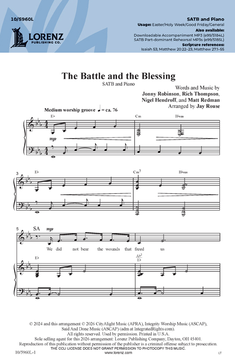 The Battle and the Blessing