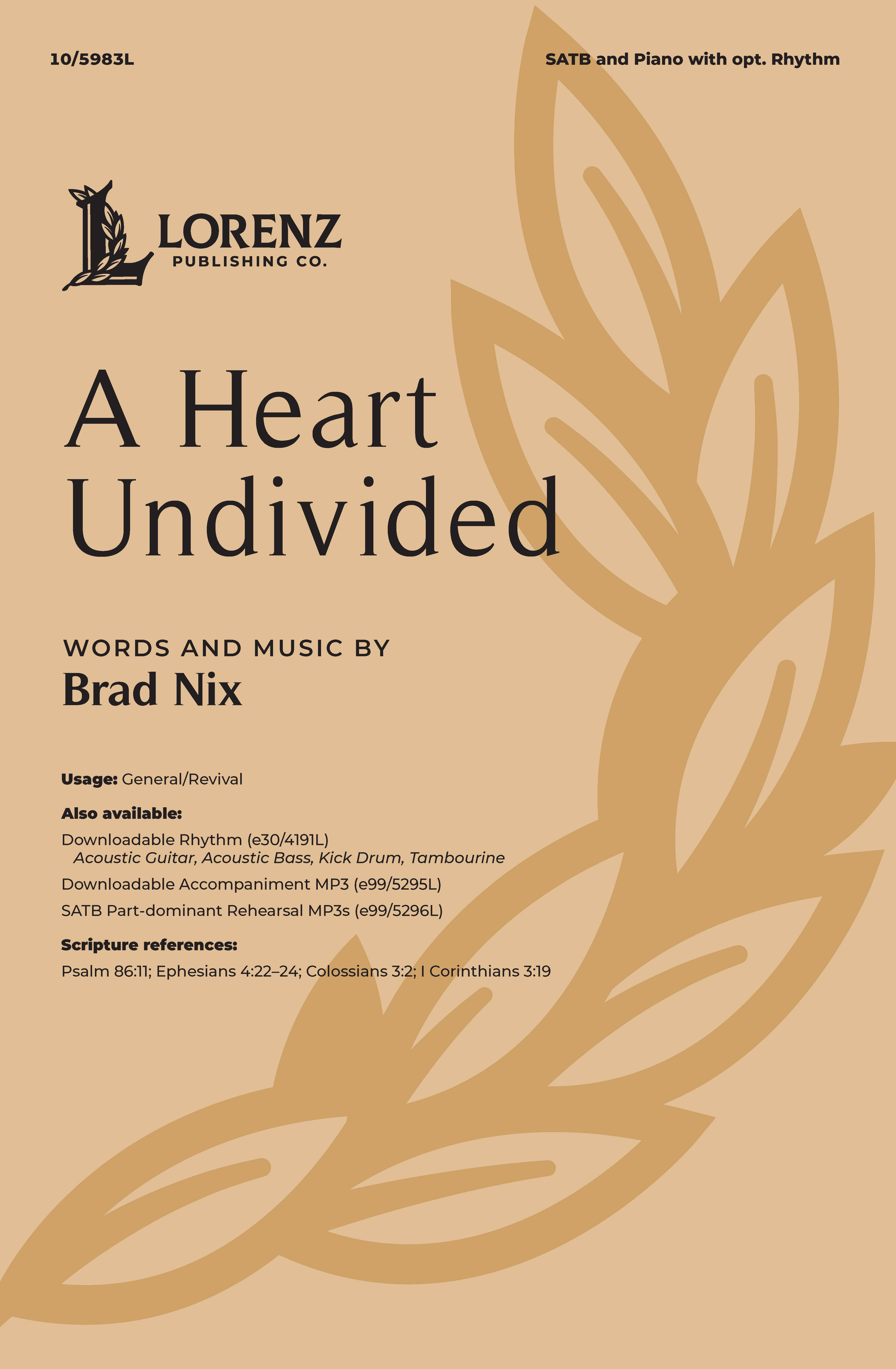A Heart Undivided cover