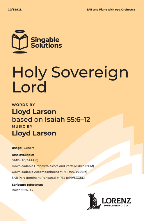 Holy Sovereign Lord cover