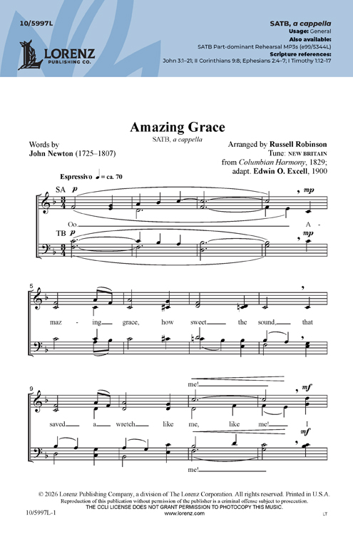  Amazing Grace cover