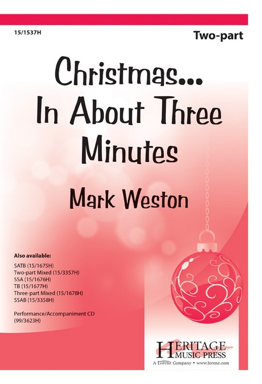 Christmas...In About Three Minutes Christmas...In About Three Minutes