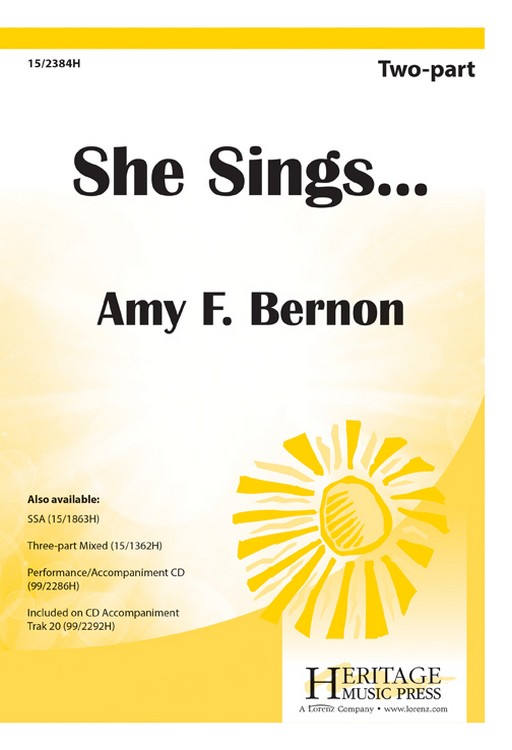 she sings she sings sheet music