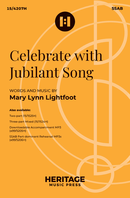 Celebrate with Jubilant Song cover