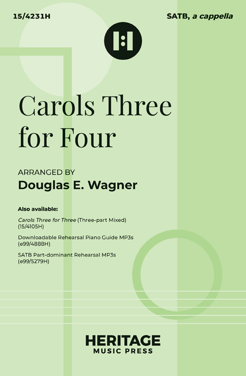 Carols Three for Four cover