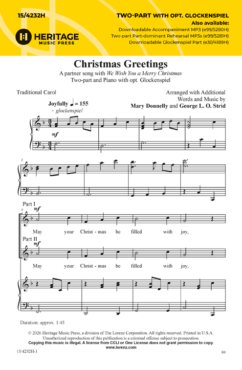 Christmas Greetings cover