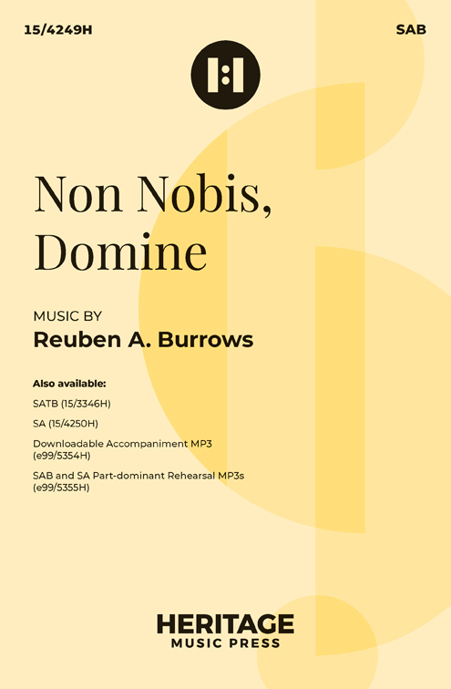 Non Nobis, Domine cover