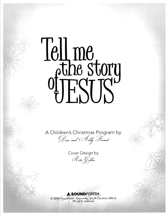 Tell Me the Story of Jesus