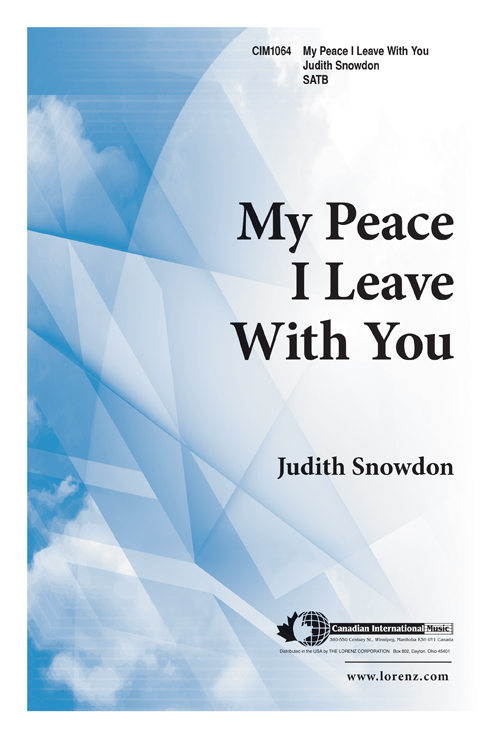 My Peace I Leave With You