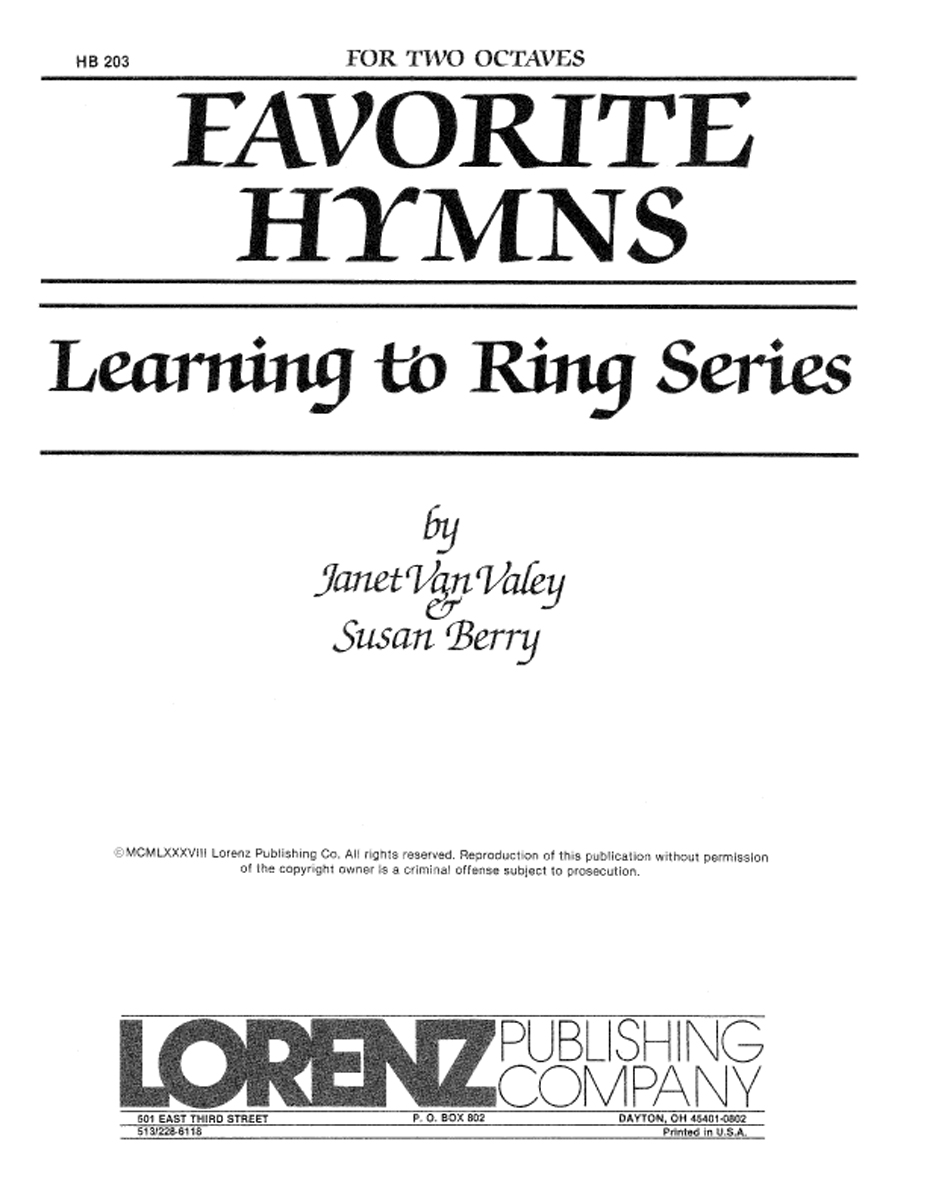 Learning to Ring Favorite Hymns
