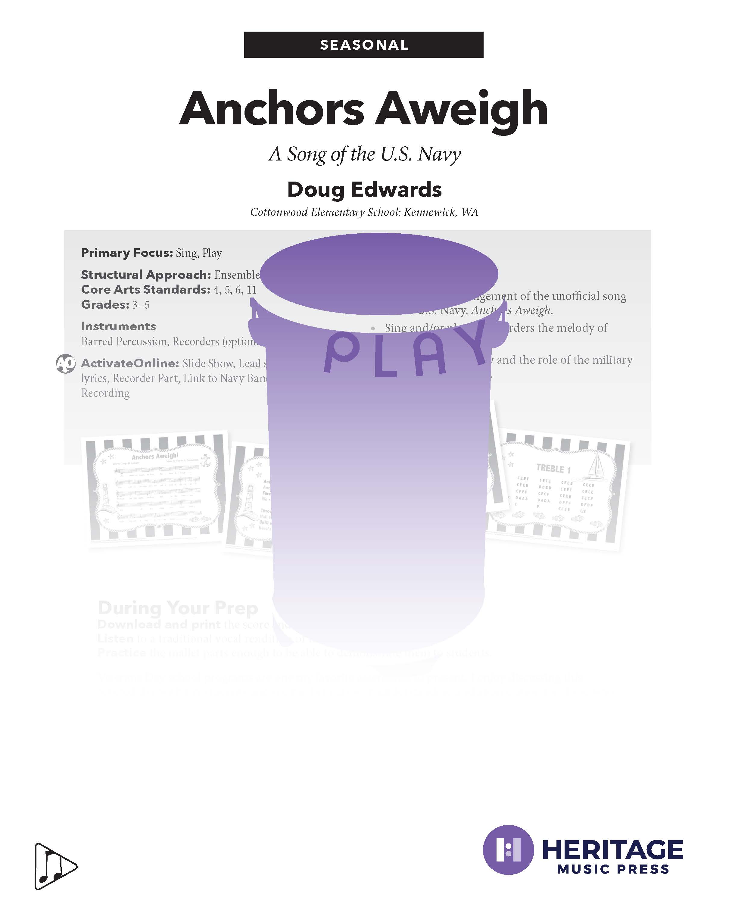 Anchors Aweigh cover