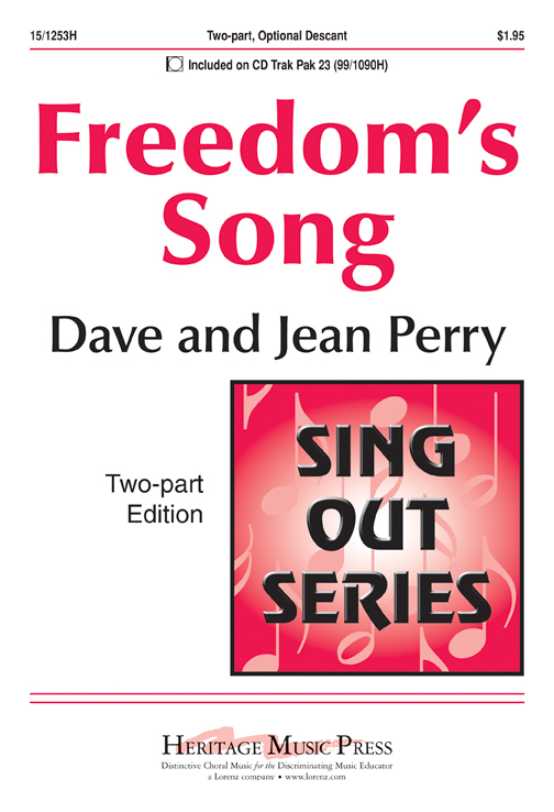 Freedom's Song : 2-Part : David A Perry : David A Perry : Sheet Music : 15-1253H : 000308032390