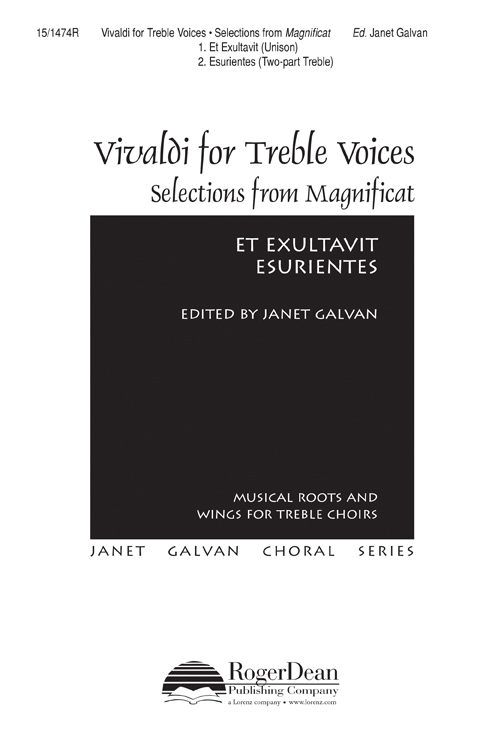 Vivaldi for Treble Voices : 2-Part : Antonio Vivaldi : Sheet Music : 15-1474R : 000308046557