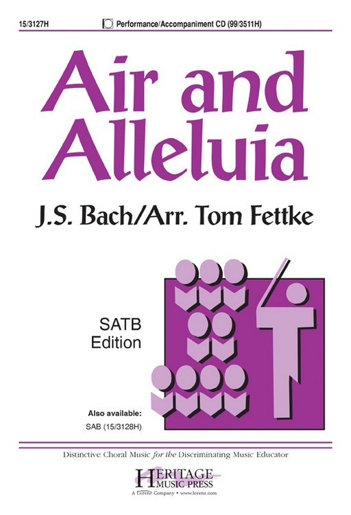 Air and Alleluia : SATB : Tom Fettke : Sheet Music : 15-3127H : 9781429137911