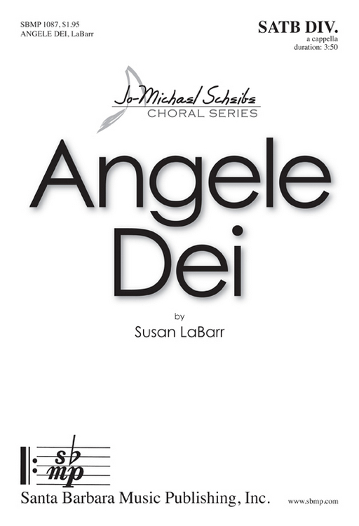 Angele Dei : SATB divisi : Susan LaBarr : Susan LaBarr : Sheet Music : SBMP1087 : 608938358752