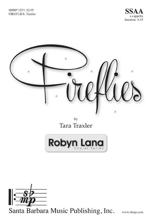 Fireflies : SSAA : Adam Young : Adam Young : Sheet Music : SBMP1253 : 608938360489