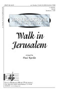 Walk in Jerusalem : TTBB : Paul Rardin : Paul Rardin : Sheet Music : SBMP348 : 964807003483