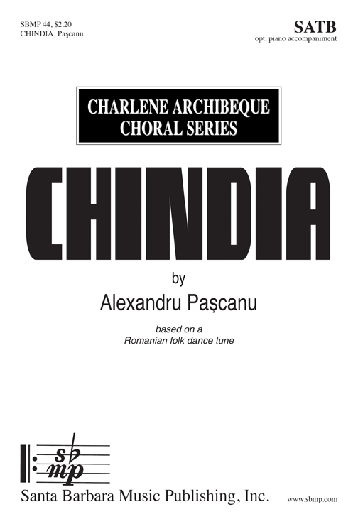 Chindia : SATB : Alexandru Pascanu : Sheet Music : SBMP44