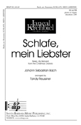 Schlafe, mein Liebster : SA : Johann S Bach; Tandy Reussner : Johann S Bach; Tandy Reussner : Sheet Music : SBMP813 : 964807008136