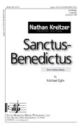 Sanctus-Benedictus : SATB divisi : Michael Eglin : Michael Eglin : Sheet Music : SBMP829 : 964807008297