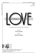 All Works of Love : SATB : Joan Szymko : Sheet Music : SBMP942 : 964807009423